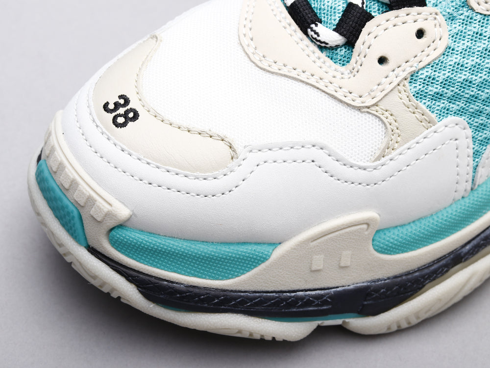 Ezyycart Bags Bla Triple S Tiffany Green Sneaker