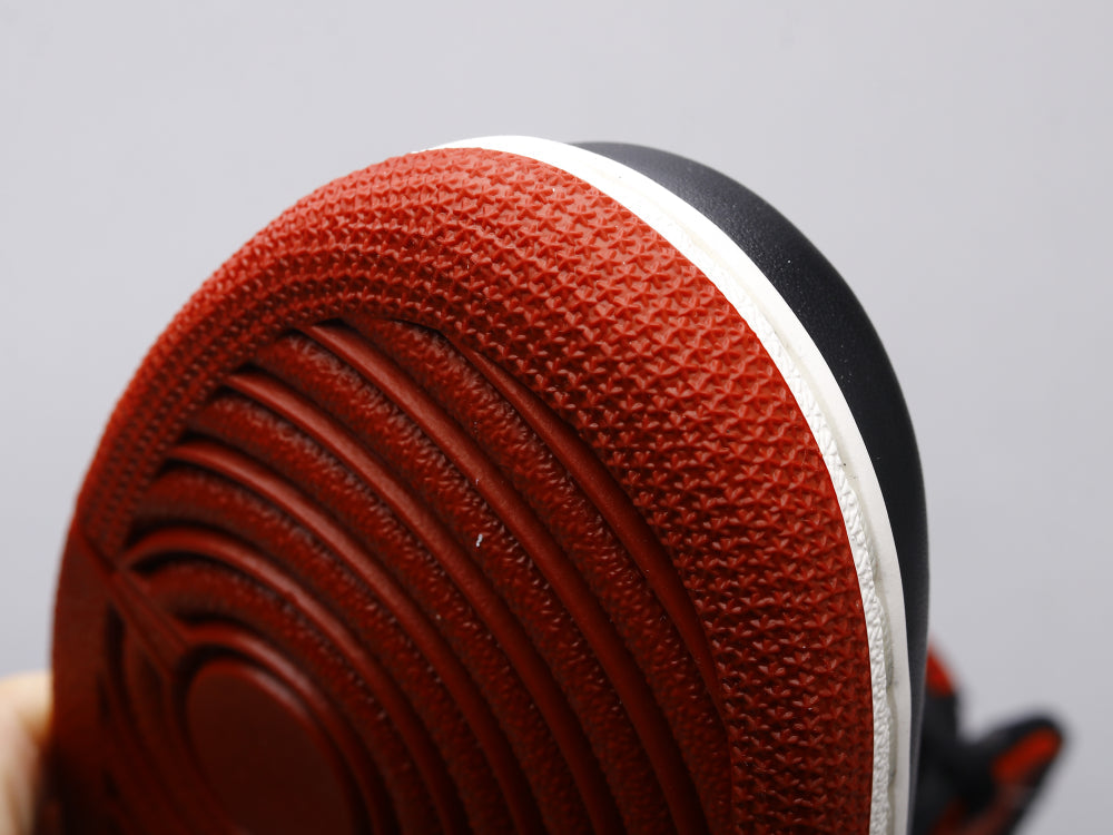 Ezyycart Bags AJ1 black red toe