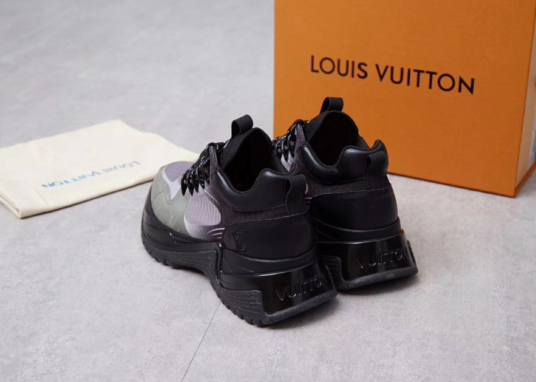 Anum Bags LUV Run Away Purple Black Sneaker
