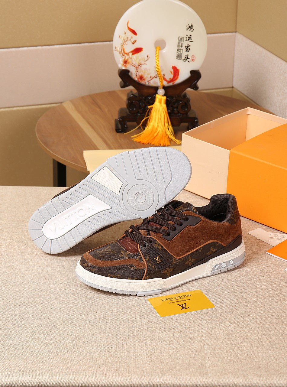Anum Bags LUV SurfaMO In Monogram Brown Sneaker