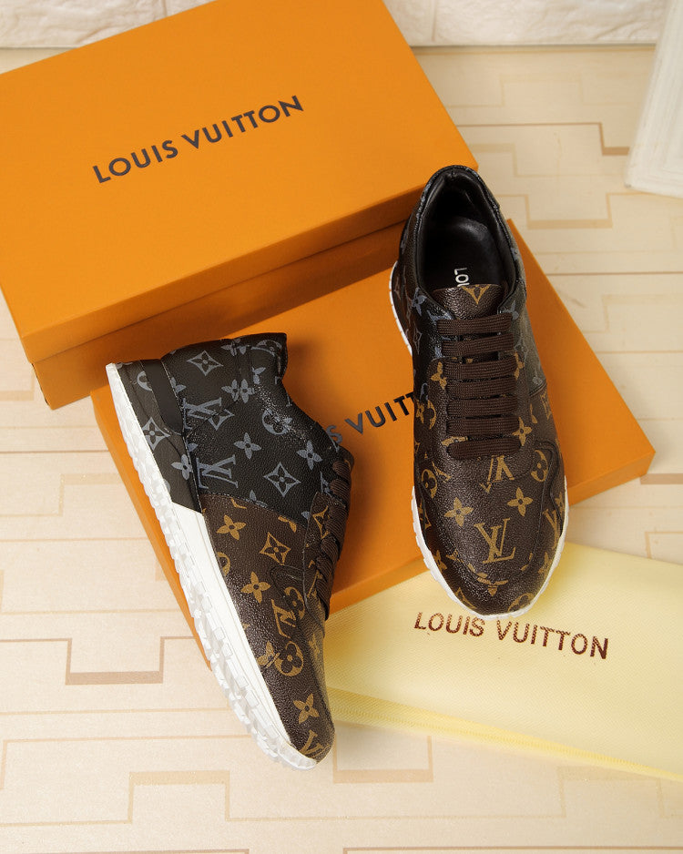 Anum Bags LUV Monogram Denim Brown Sneaker