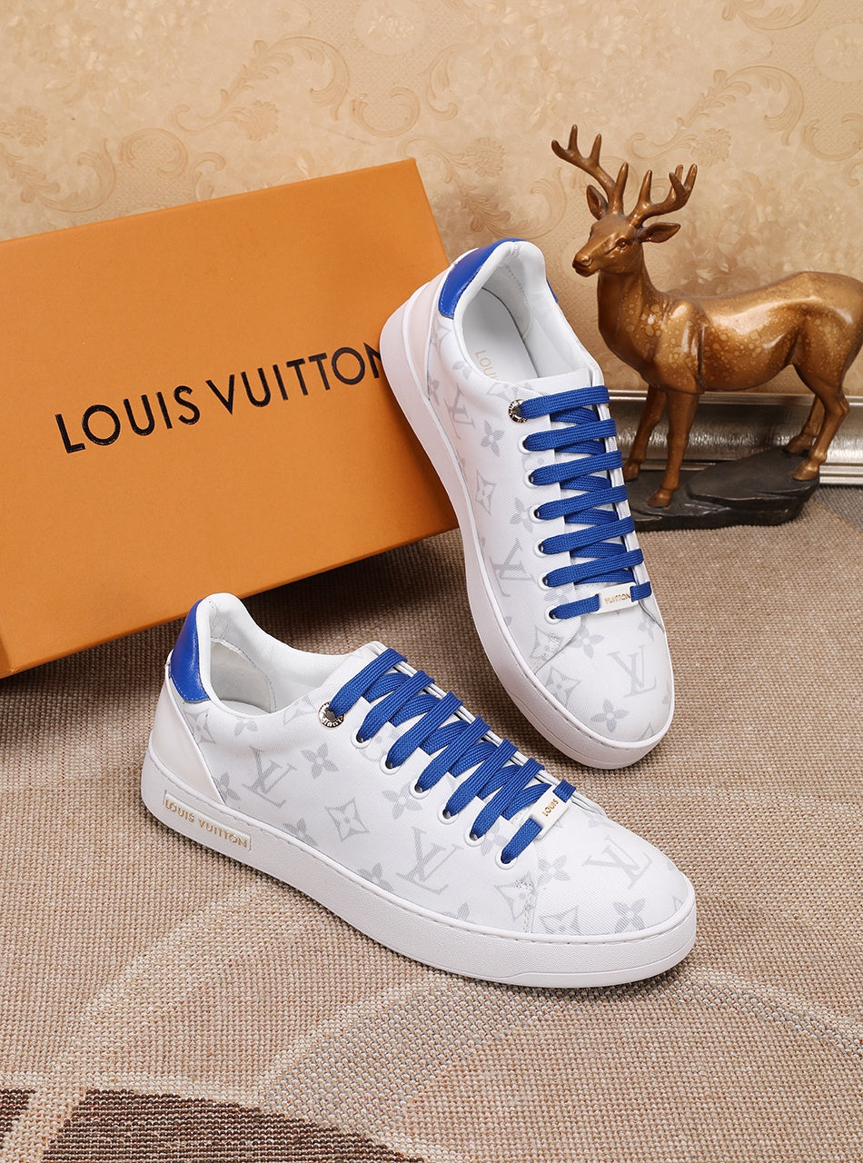 Anum Bags LUV Time Out Blue And White Sneaker