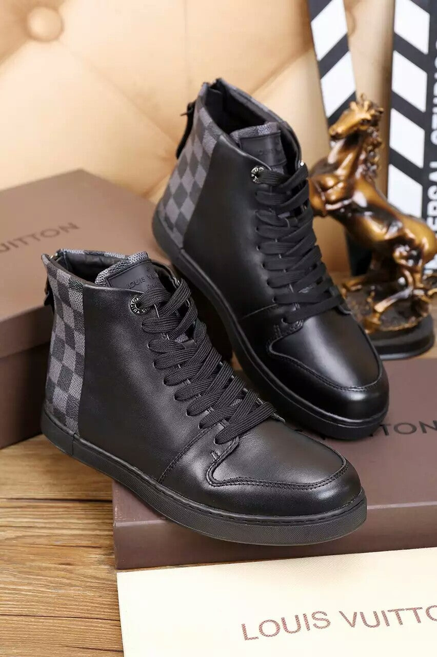 Anum Bags LUV HIgh Top Black Sneaker
