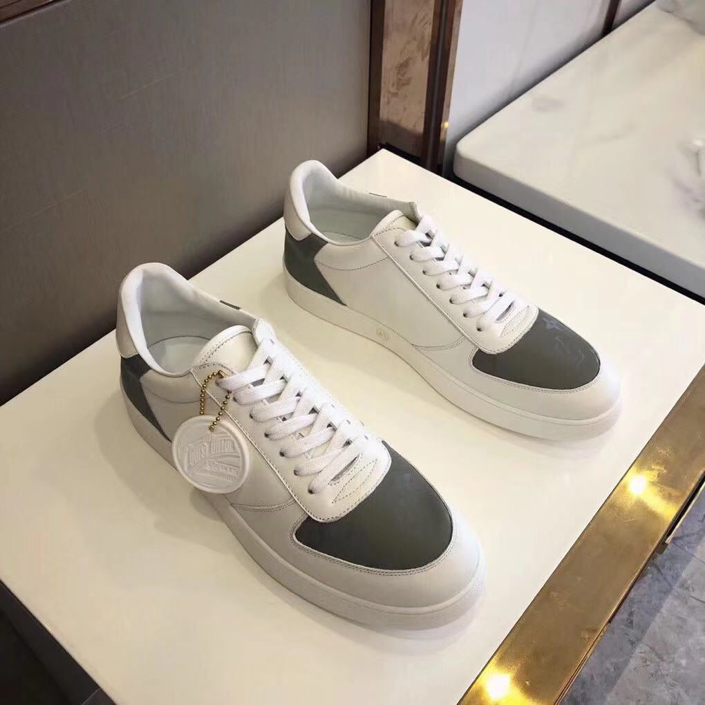 Anum Bags LUV Rivoli Low Gray White Sneaker
