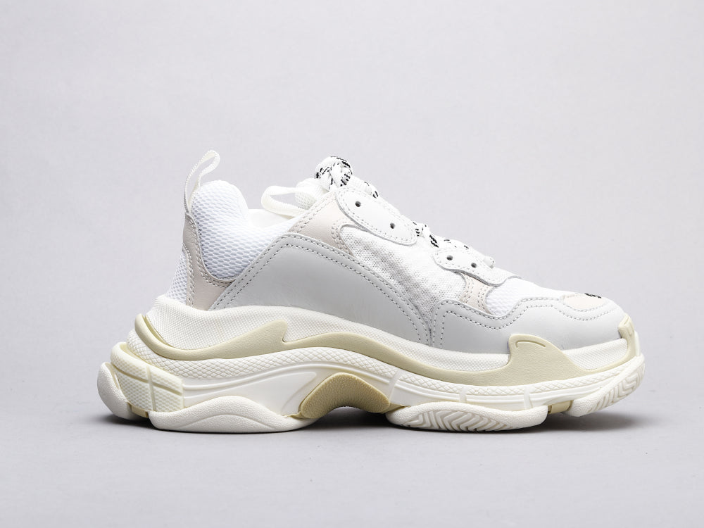 Ezyycart Bags Bla Triple S Pure White Sneaker