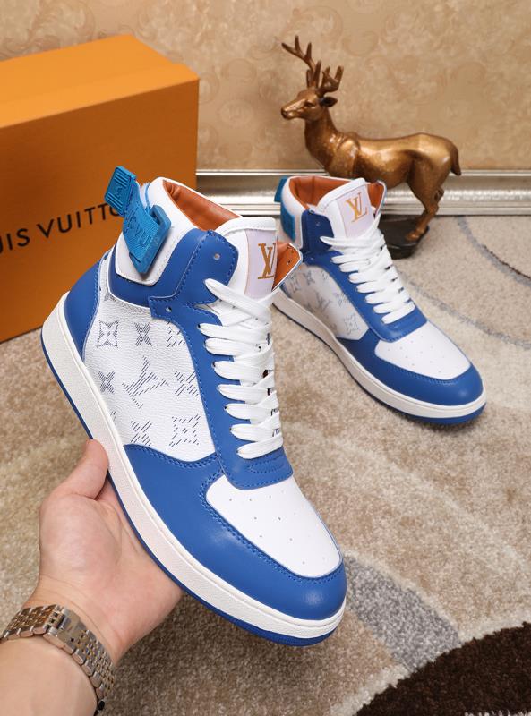 Anum Bags LUV Rivoli High Blue Sneaker