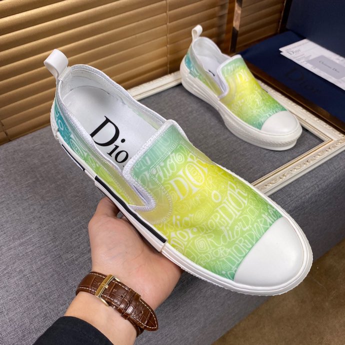 Anum Bags DIR B23 Slip Yellow And White LOW-TOP SNEAKER