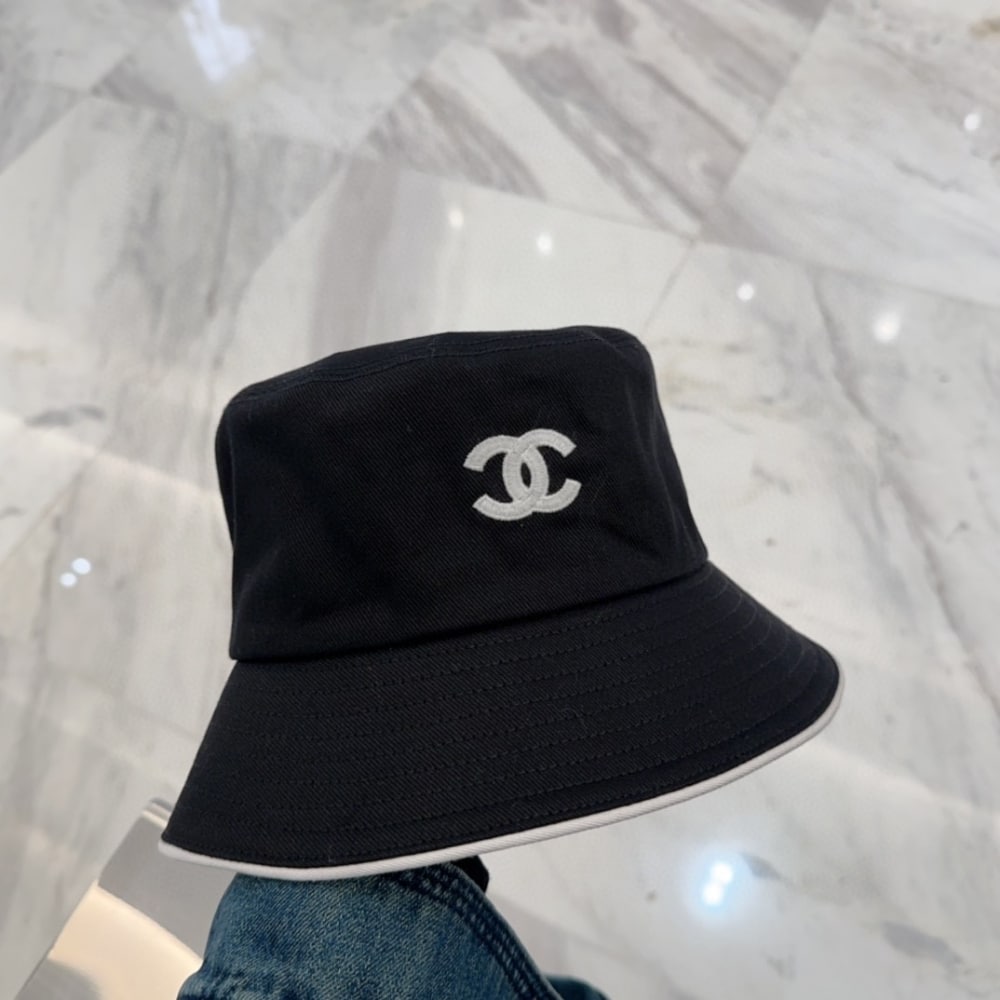 Anum Bags CHL BUCKET HAT COCO MARK HAT BLACK