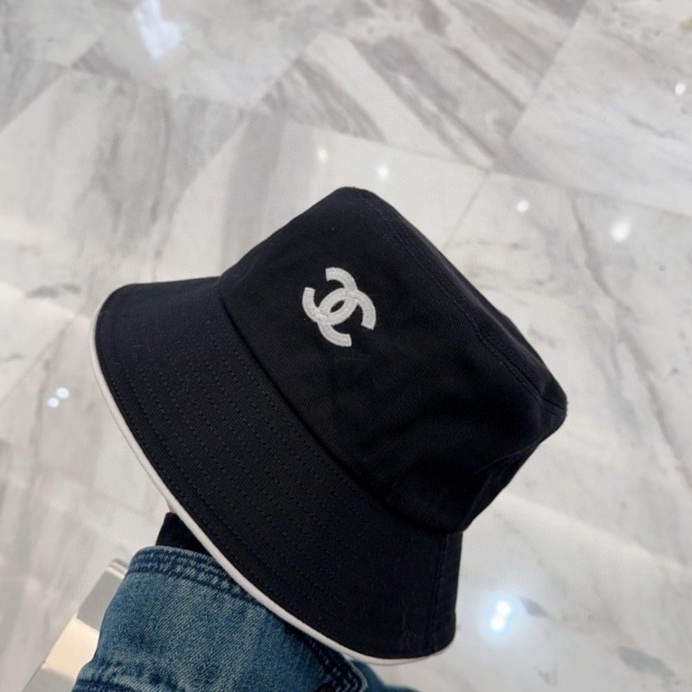 Anum Bags CHL BUCKET HAT COCO MARK HAT BLACK