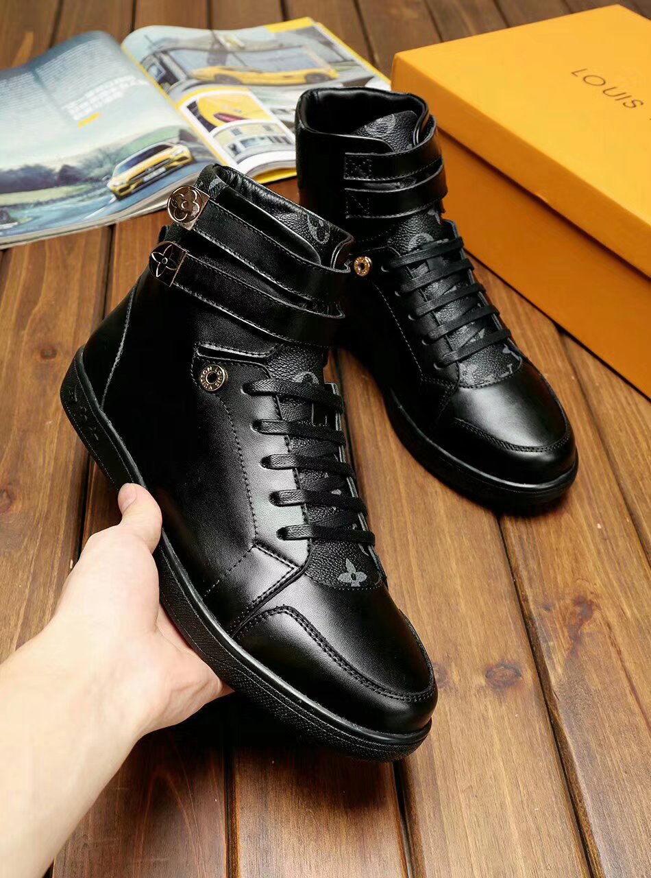 Anum Bags LUV HIgh Top Black Sneaker