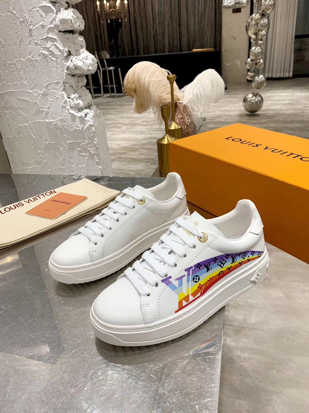 Anum Bags LUV Casual Low White Sneaker