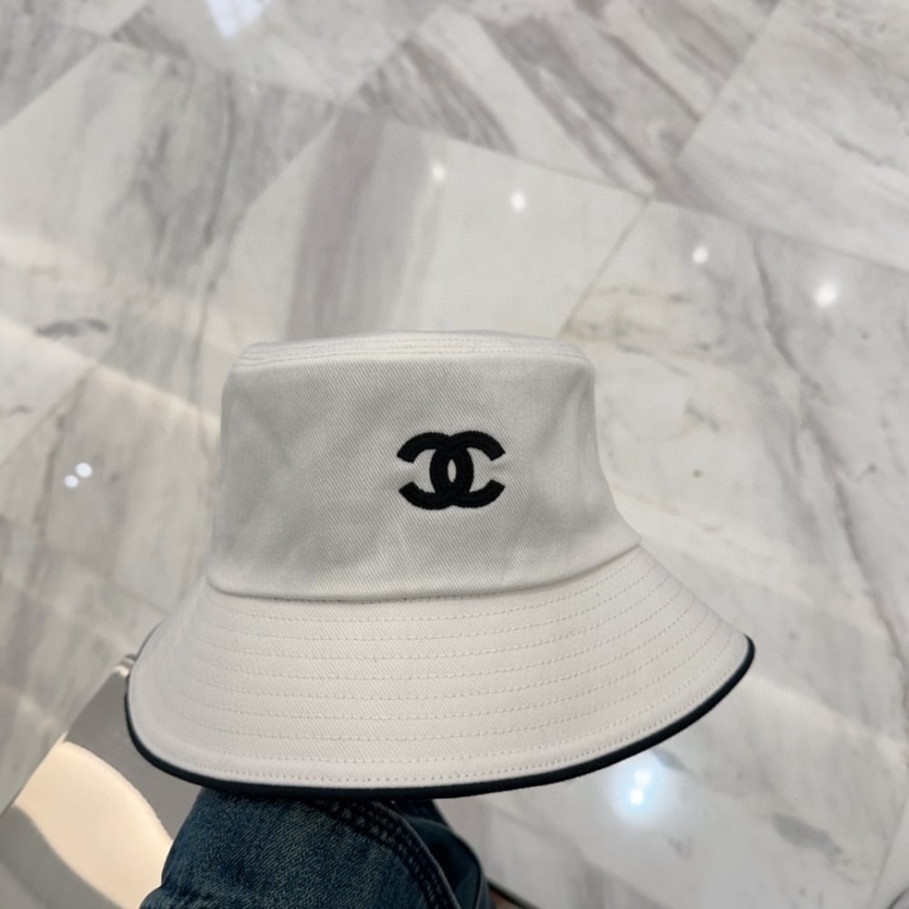 Anum Bags CHL BUCKET HAT COCO MARK HAT WHITE