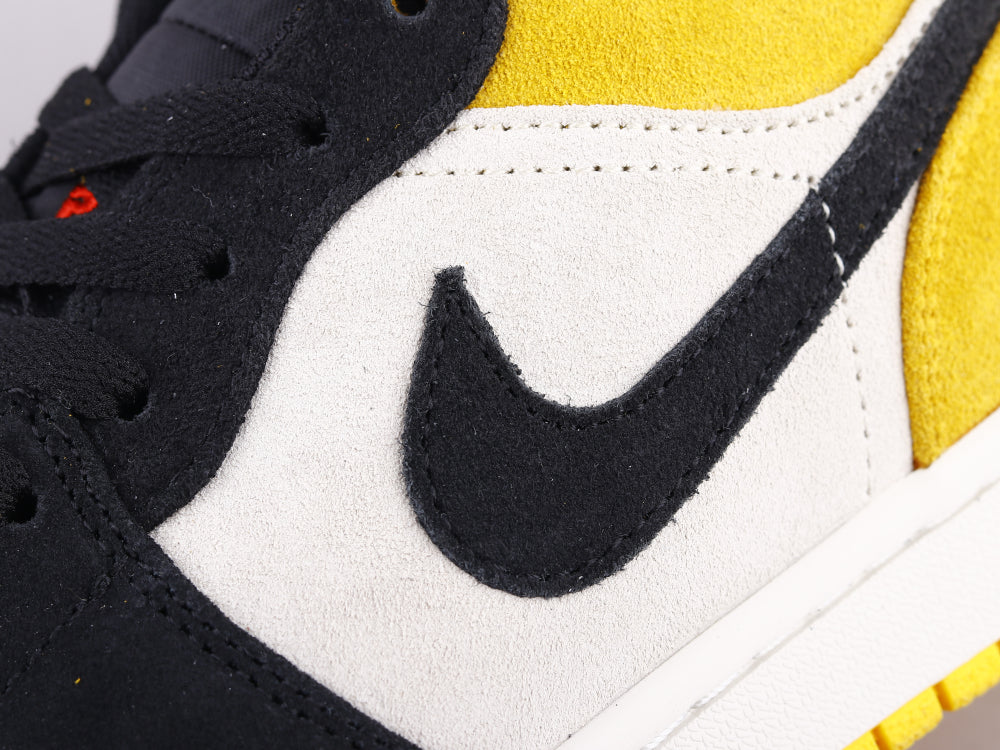 Ezyycart Bags AJ1 black and yellow toes