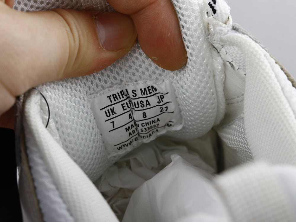 Ezyycart Bags Bla Triple S White Red Sneaker