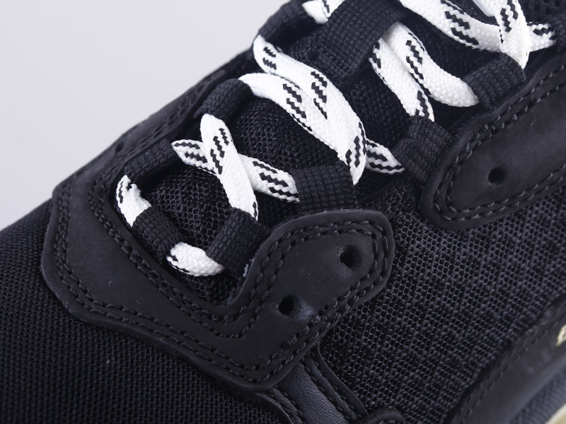 Ezyycart Bags Bla Triple S Black And Yellow Sneaker
