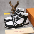 Anum Bags LUV Traners Inspired White Black Sneaker