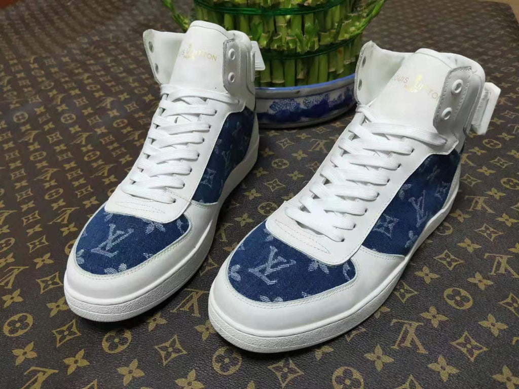 Anum Bags Luv Rivoli White Blue Sneaker
