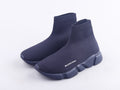 Ezyycart Bags Bla Socks And Shoes Pure Black Sneaker