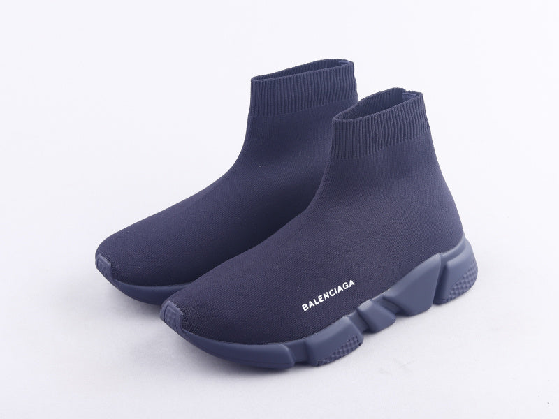 Ezyycart Bags Bla Socks And Shoes Pure Black Sneaker