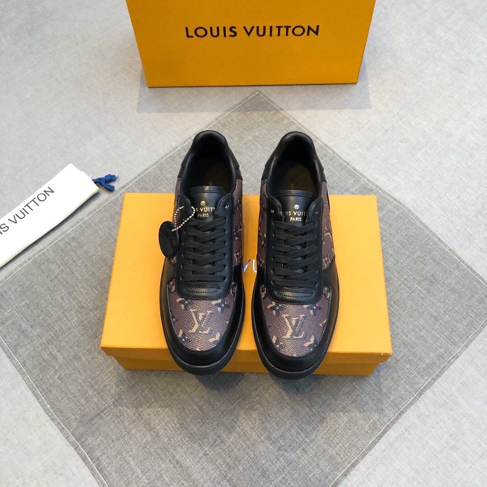 Anum Bags LUV Casual Low Black Brown Sneaker