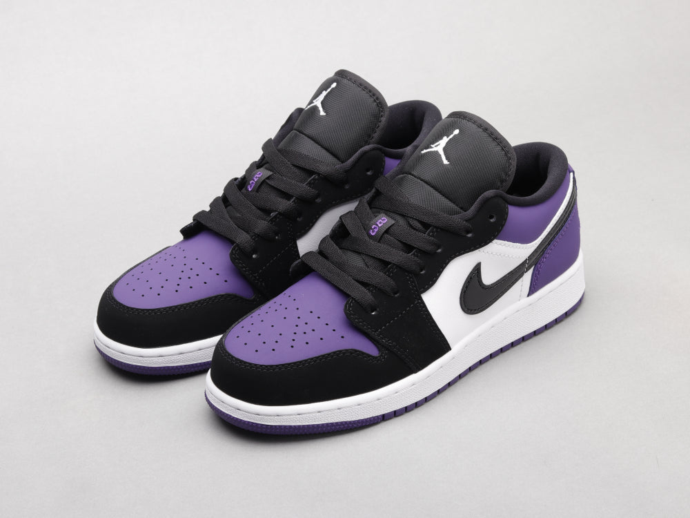 Ezyycart Bags AJ1 Black and purple toes