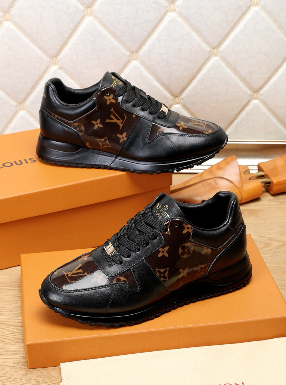Anum Bags LUV Casual Black Brown Sneaker