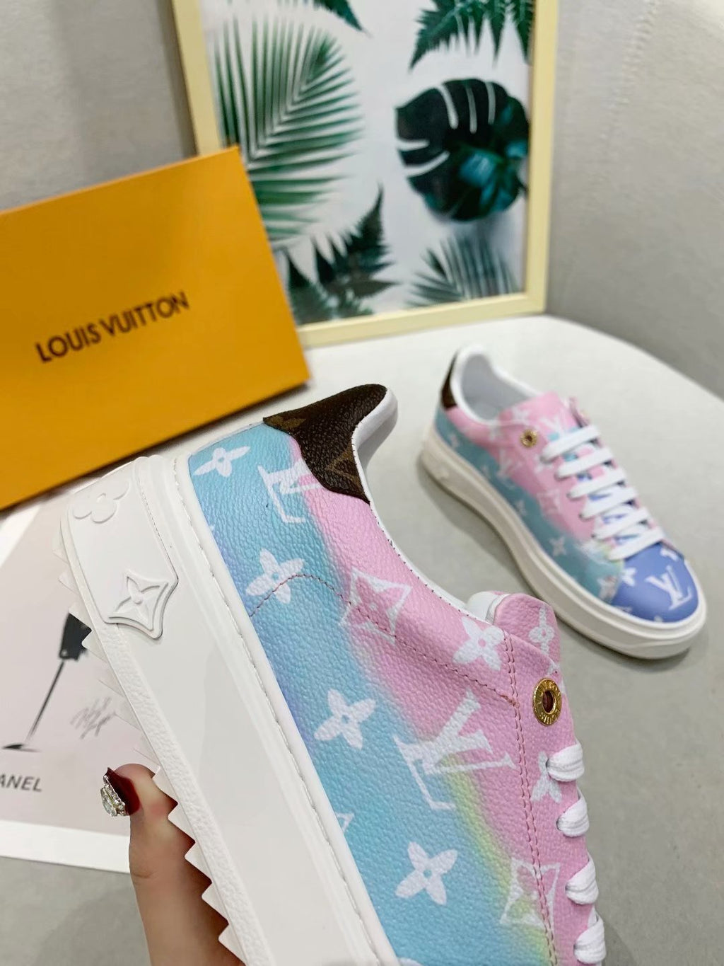 Anum Bags LUV Casual Low Pink Sneaker