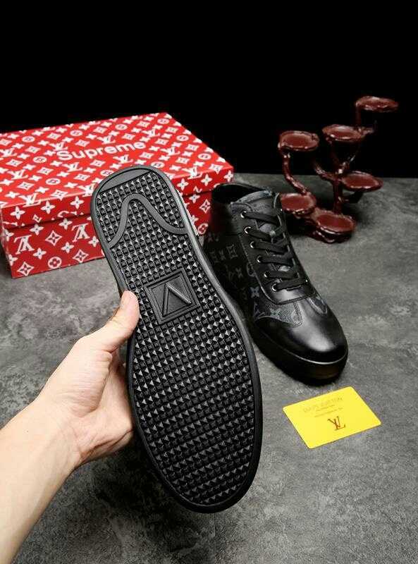 Anum Bags LUV HIgh Top Black Sneaker