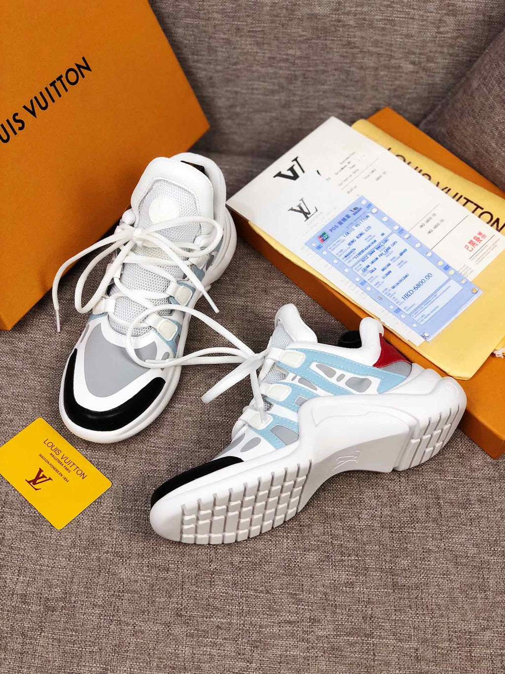 Anum Bags LUV Archlight White Black Sneaker