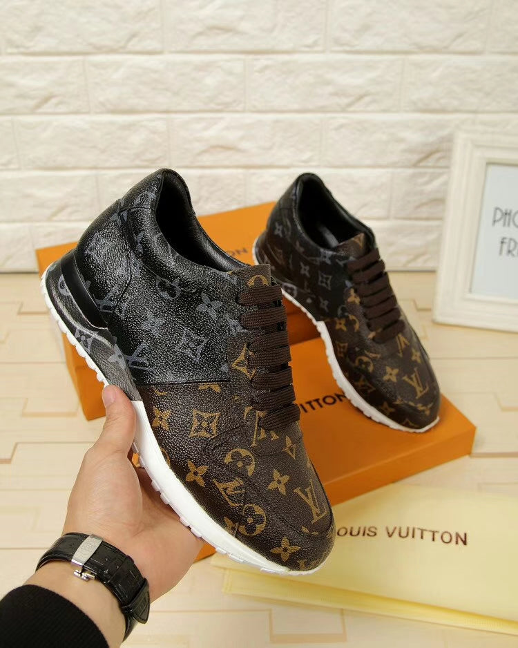Anum Bags LUV Run Away Brown White Sneaker