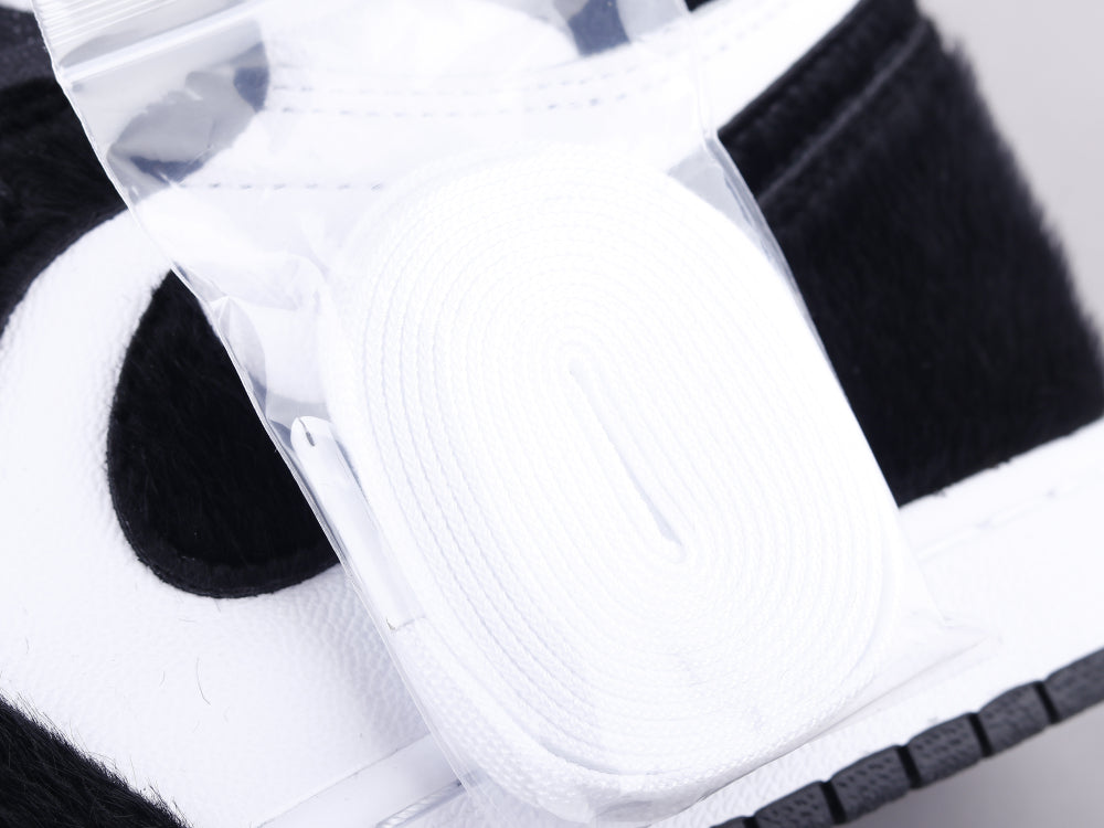 Ezyycart Bags AJ1 horsehair black and white