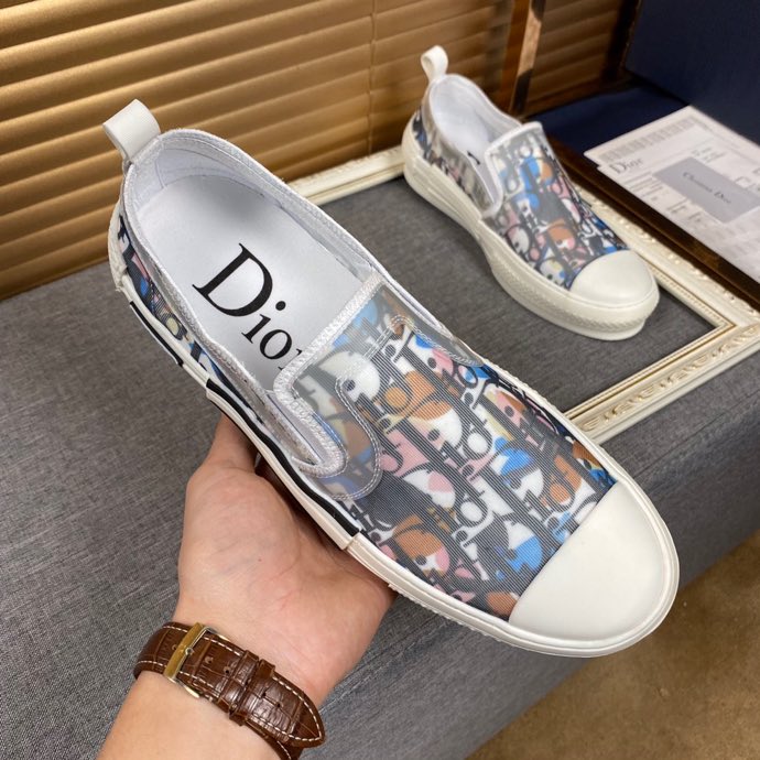 Anum Bags DIR B23 Slip MultiColor And White LOW-TOP SNEAKER