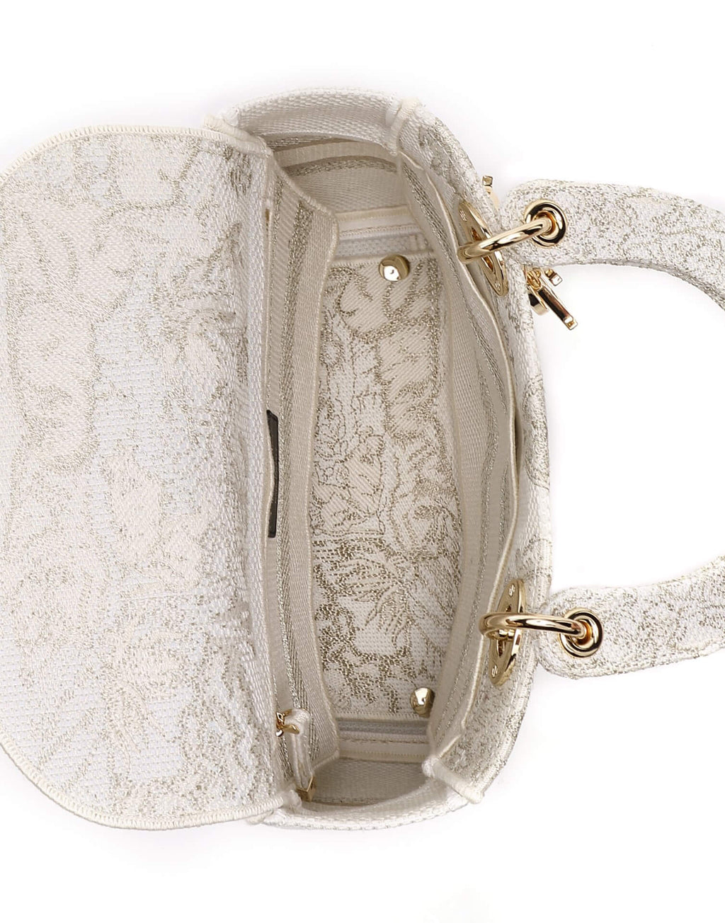 Ezyycart Bags DIR 44532 Lady D-Lite Reverse golden color 24CM