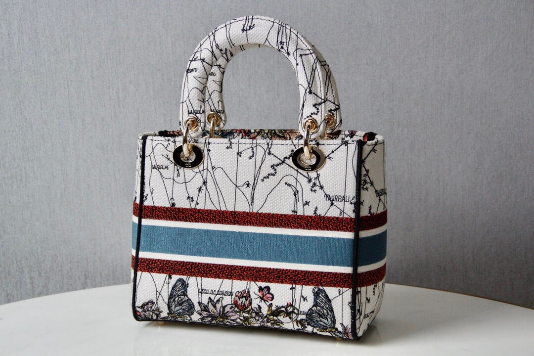 Ezyycart Bags DIR 44532 Lady D-Lite mini 24cm white blue