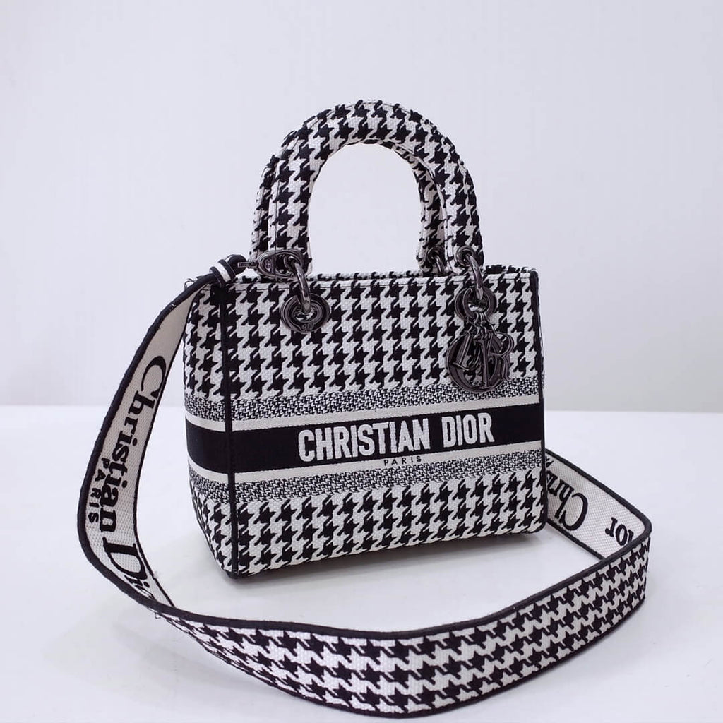 Ezyycart Bags DIR 44532 Lady D-Lite mini 17cm 24cm black white