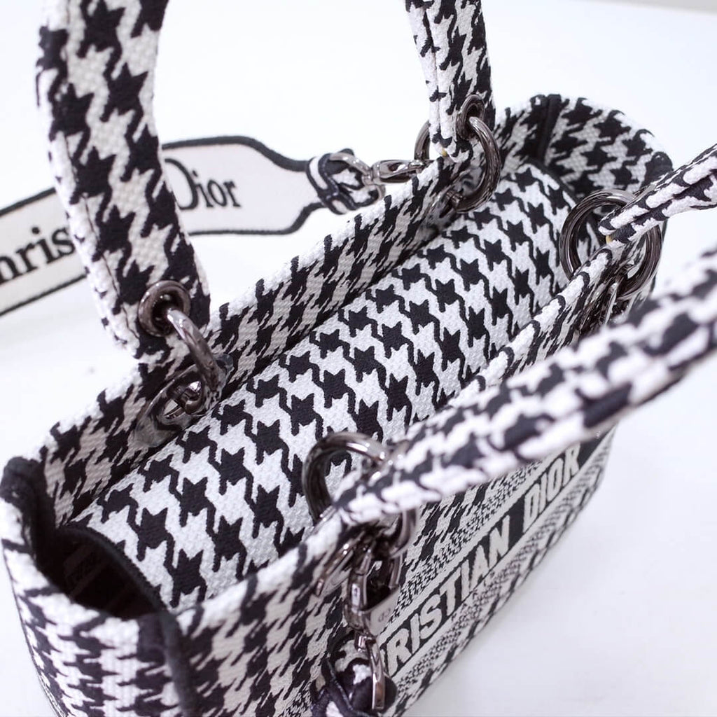 Ezyycart Bags DIR 44532 Lady D-Lite mini 17cm 24cm black white