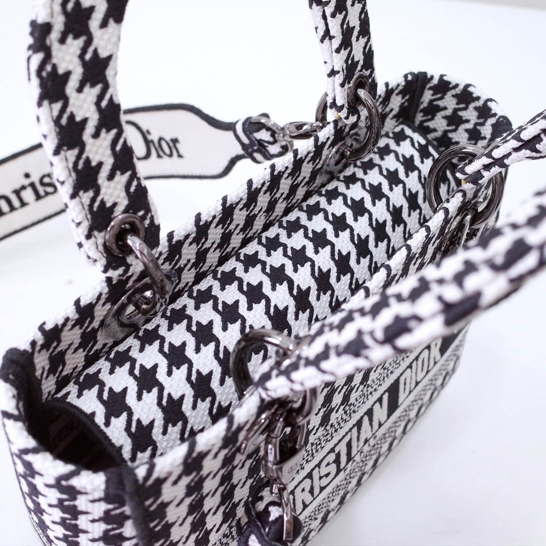 Ezyycart Bags DIR 44532 Lady D-Lite mini 17cm 24cm black white