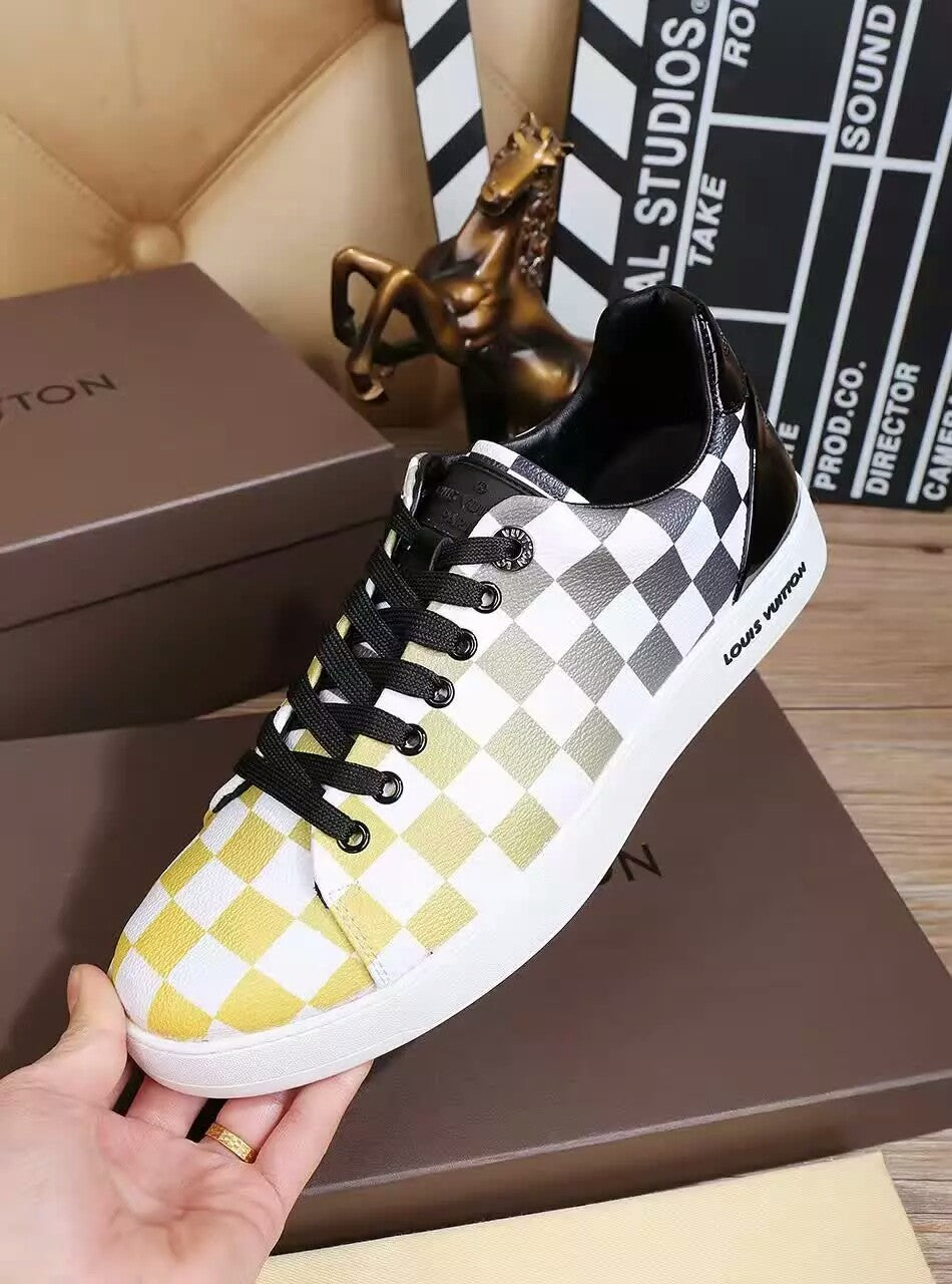 Anum Bags LUV Black And Yellow Sneaker