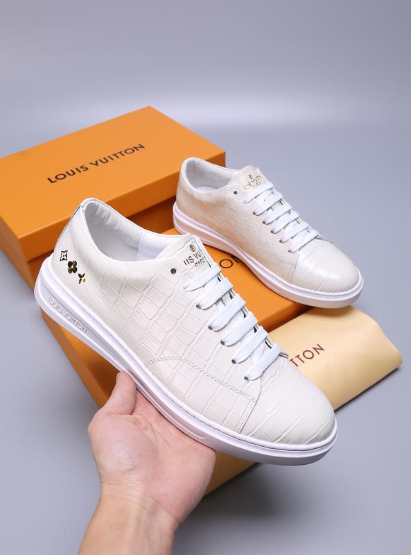 Anum Bags LUV Alligator White Sneaker