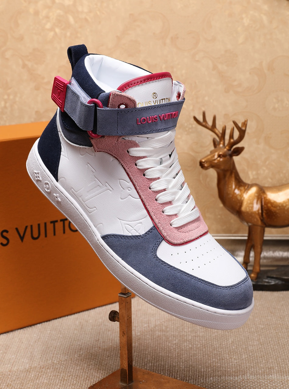 Anum Bags LUV High Top White Sneaker