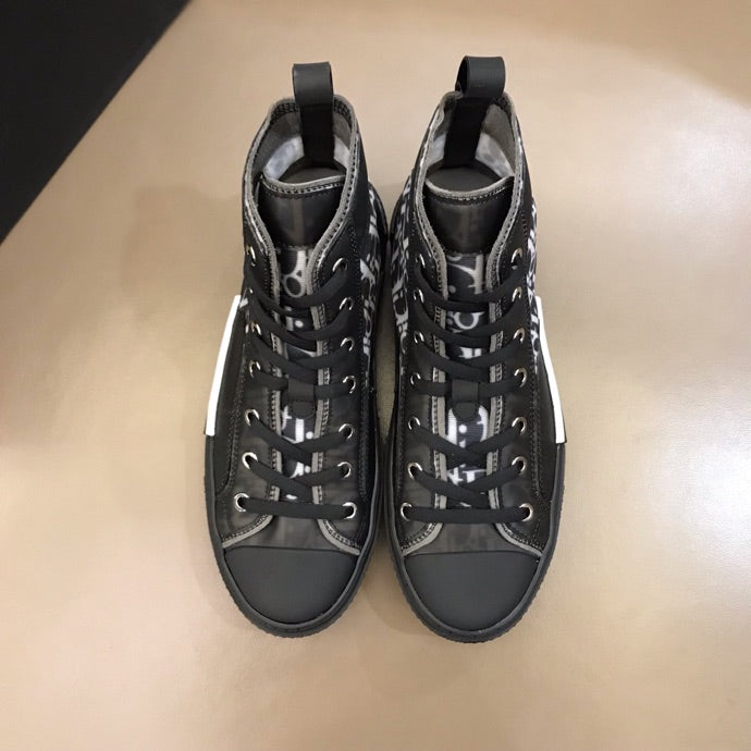 Anum Bags DIR B23 Black HIGH-TOP SNEAKER