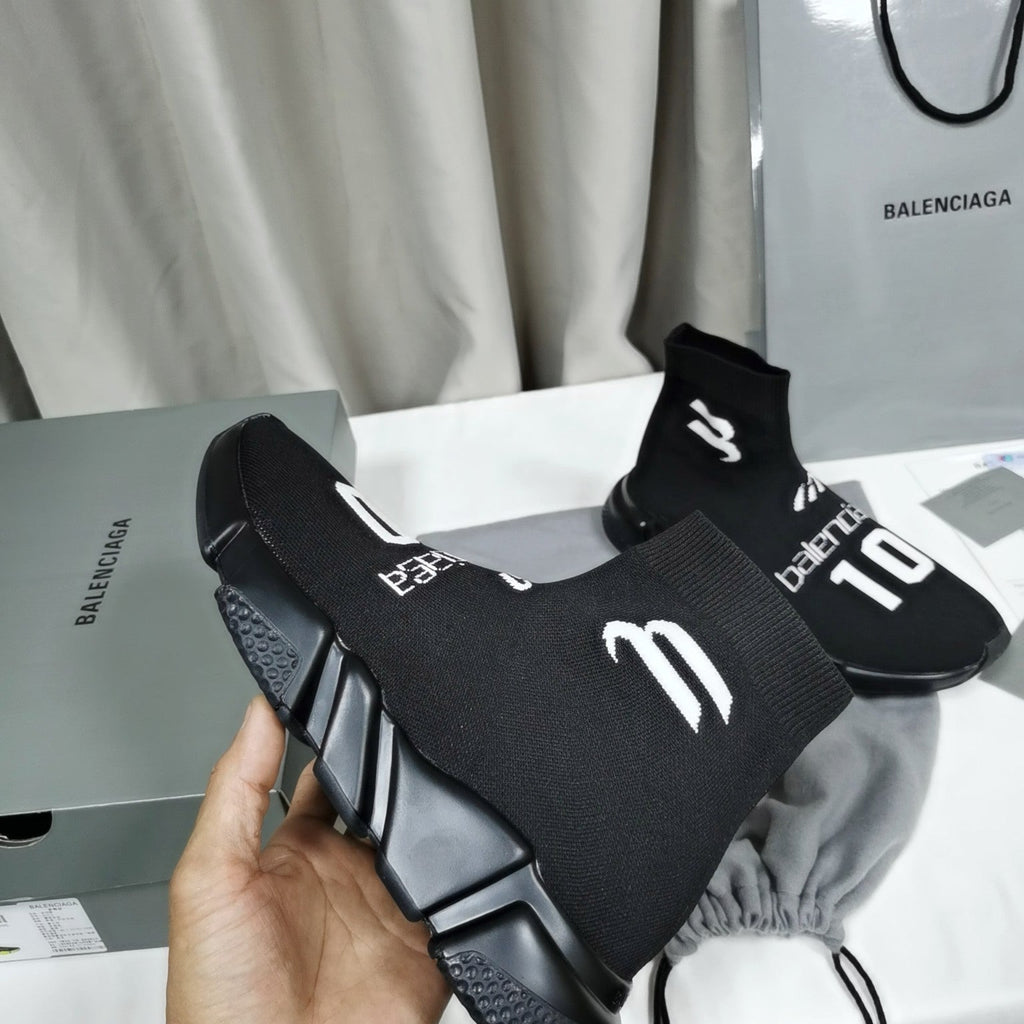 Ezyycart Bags Bla Speed Recycled Knit Sneakers Black