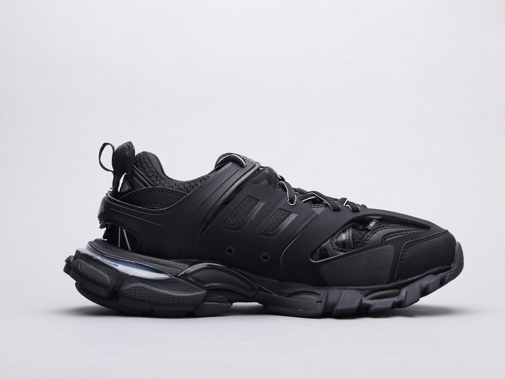 Ezyycart Bags Bla Track LED Black Sneaker