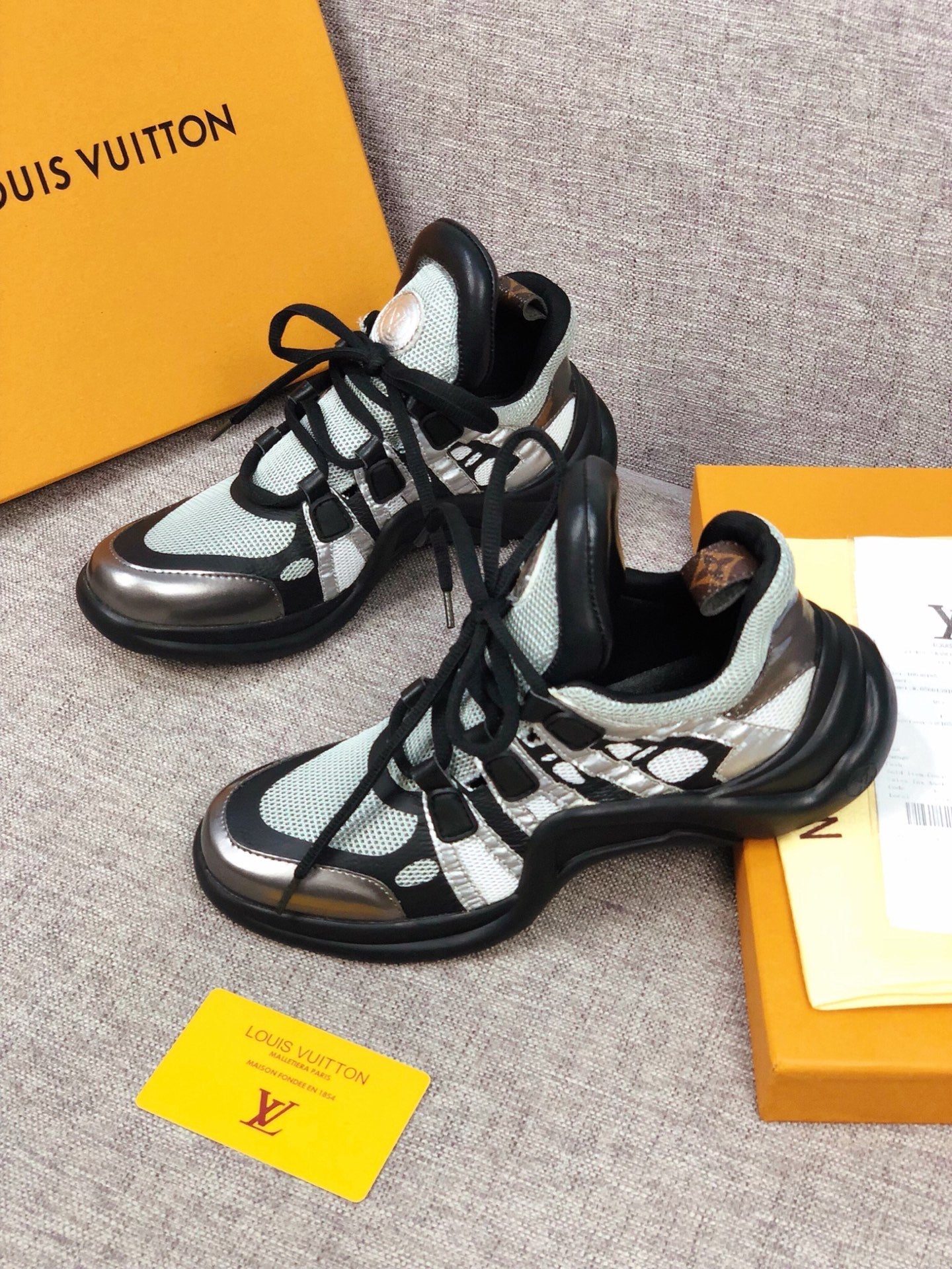 Anum Bags LUV Archlight Black Green Sneaker