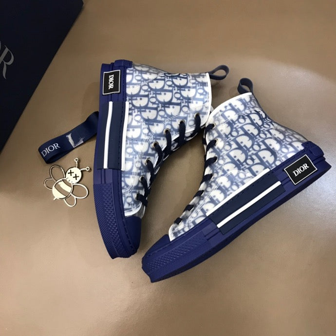 Anum Bags DIR B23 Blue HIGH-TOP SNEAKER