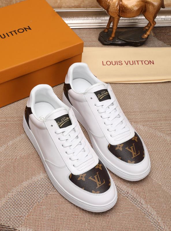 Anum Bags LUV Monogram Denim Brown and White Sneaker
