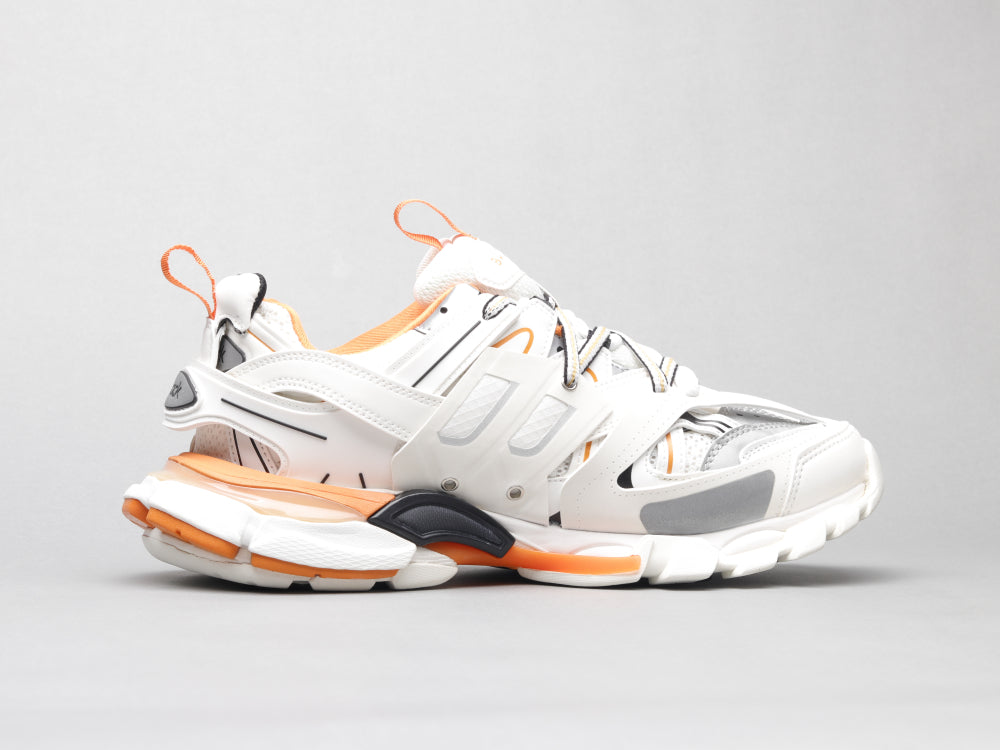 Ezyycart Bags Bla Track Orange White Sneaker