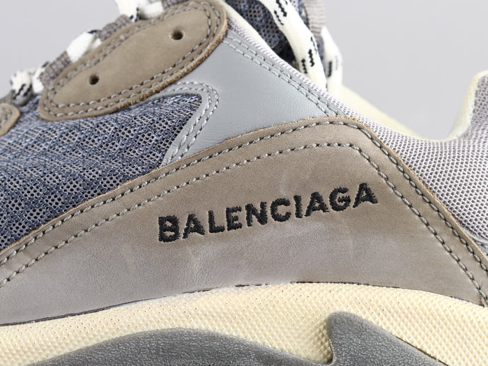 Ezyycart Bags Bla Triple S Grey Sneaker