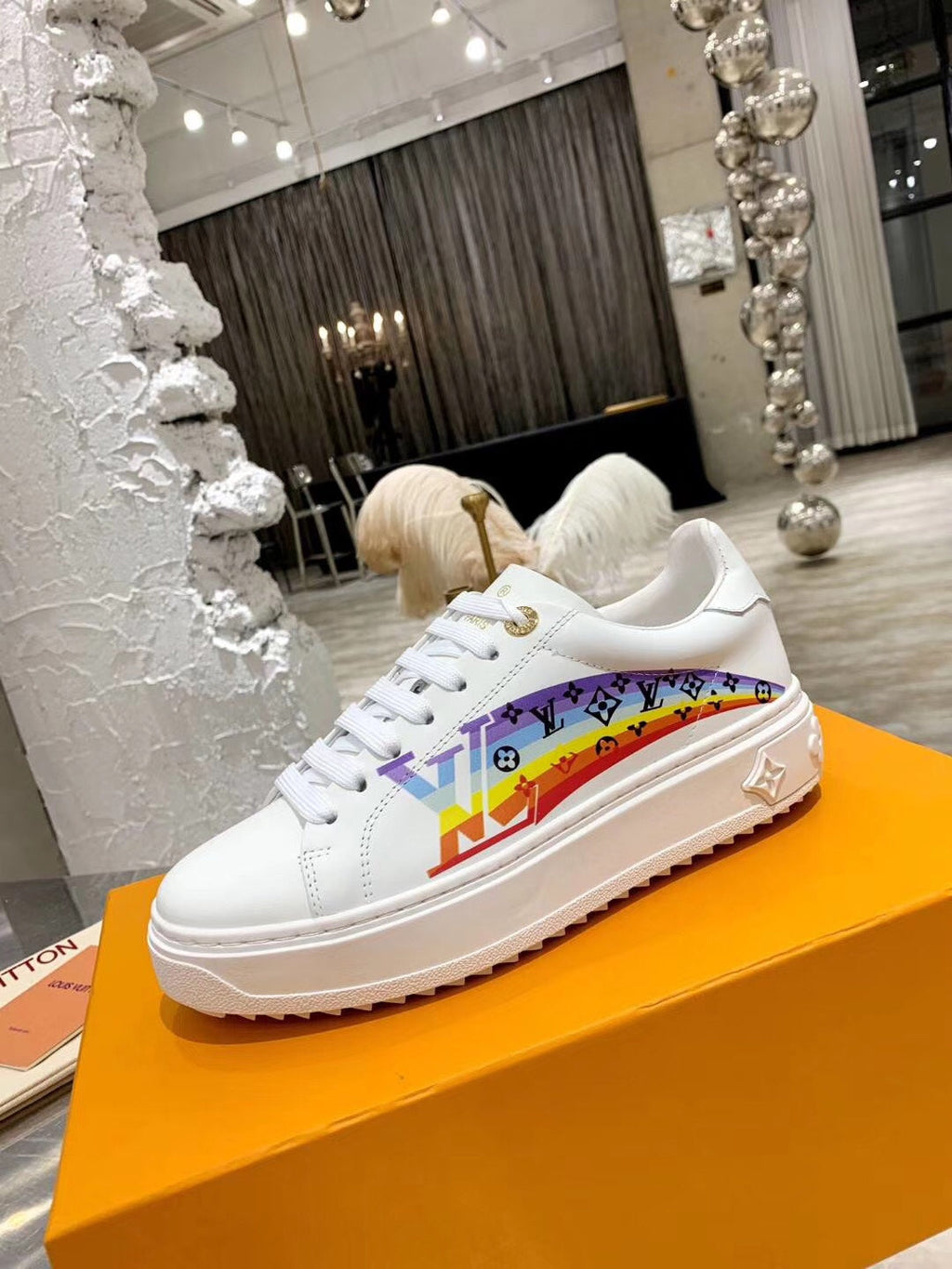 Anum Bags LUV Casual Low White Sneaker