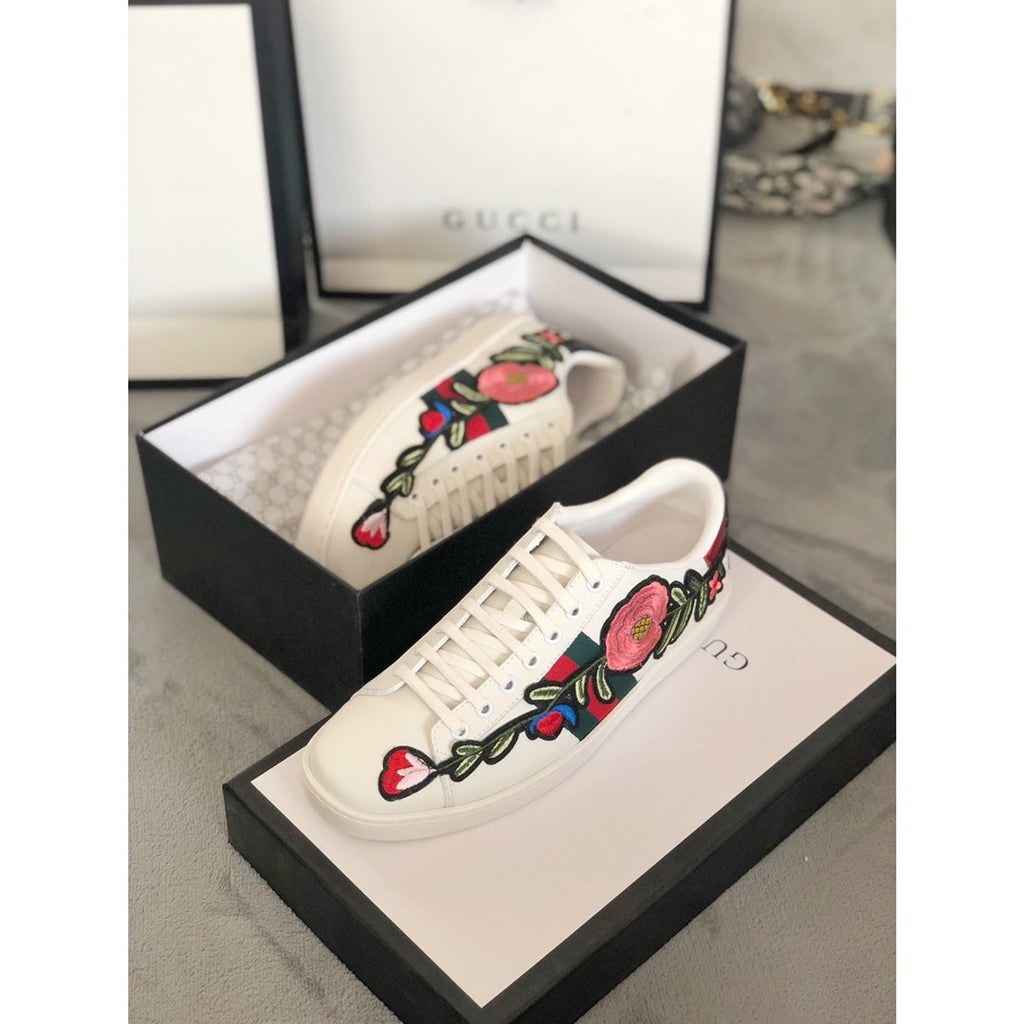 Ezyycart Bags MO-GCI Ace Embroidered 'Floral Sneaker 081